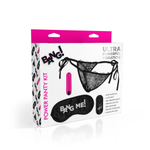 Эротический набор 28X Power Panty Remote Control Bullet Kit (Цвет: черный с розовым)