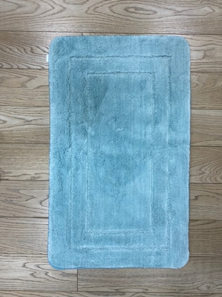 ZALEL Коврик для в/к Эксклюзион (Exclusion) 60x100 голубой (light blue)1/12 (BLUE)