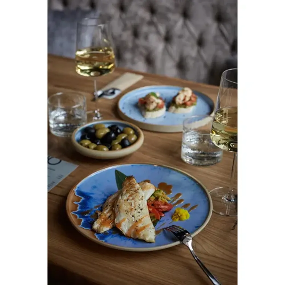 Салатник 320 мл d 16 см h3,8 см емкость для закусок Blue Panasia P.L. Proff Cuisine [1]