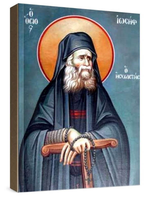 Иосиф Исихаст (рукописная икона)