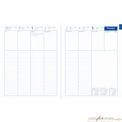 Еженедельник Letts Global Deluxe A4 белые страницы (412 127110)