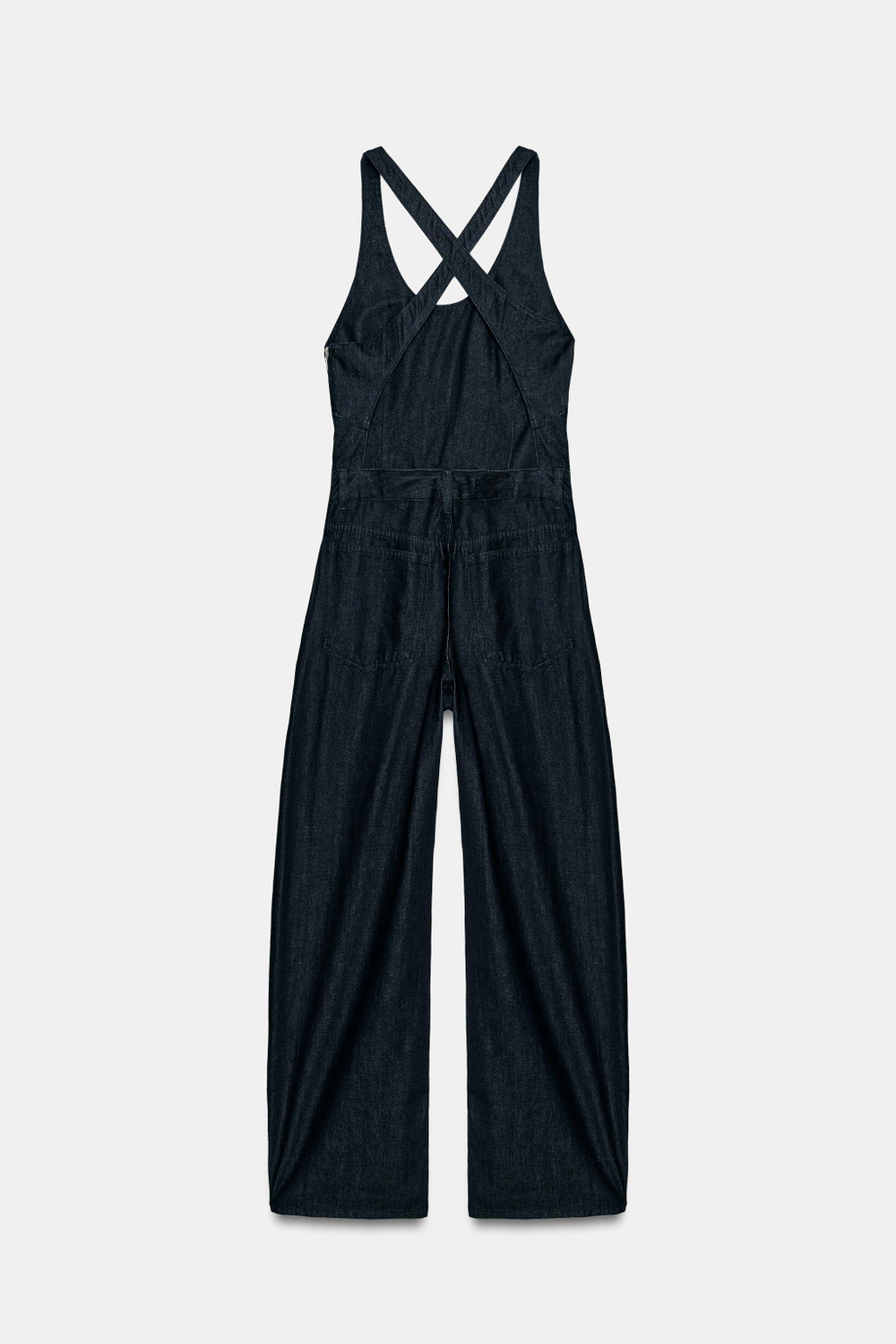 ДЛИННЫЙ КОМБИНЕЗОН С ПЕРЕКРЕСТНЫМИ БРЕТЕЛЯМИ — ZARA