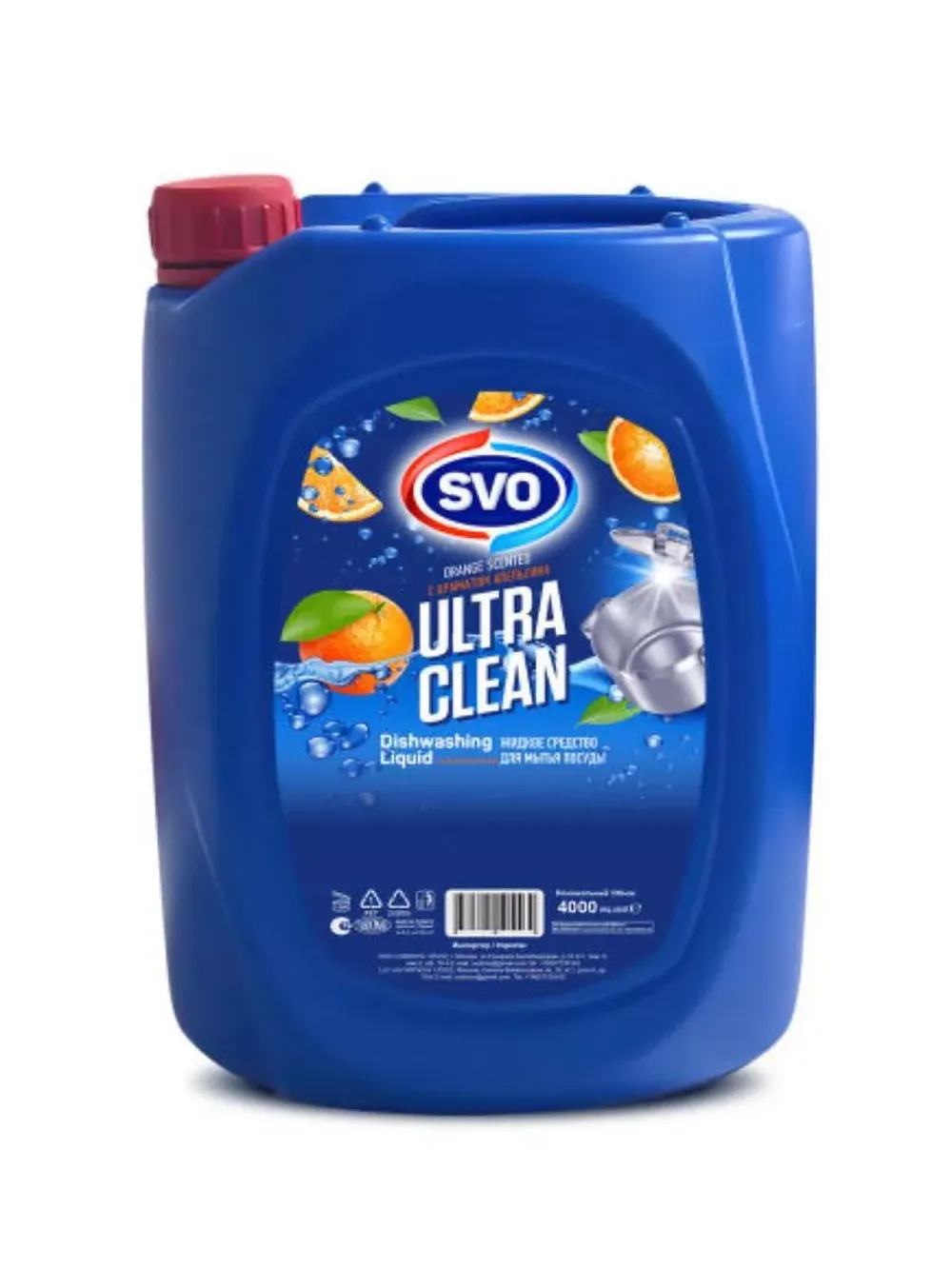 Гель для посуды Svo Ultra Clean Апельсин 4000Мл
