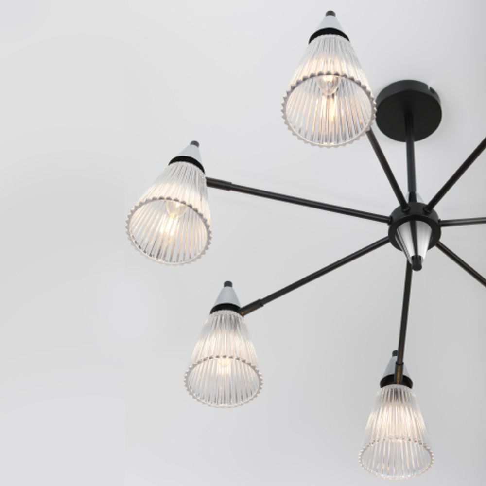 Люстра Rivoli Briana 3179-208 7 х Е14 40 Вт модерн | Rivoli