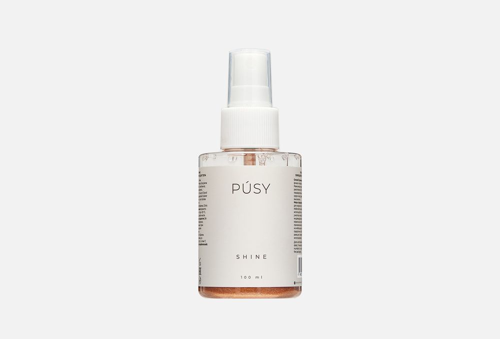 PUSY Сиящий спрей для тела Shine 100ml