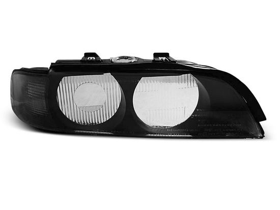 Комплект стекол передних фар для BMW 5 E39 (95-00) XENON Black Smoke