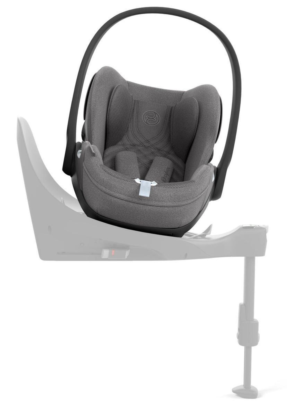 Коляска 3 в 1 Cybex Priam IV Rosegold complete и автокресло Cloud T i-Size Mirage Grey Plus Off White