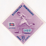 25 почтовых марок, Доминиканская республика, 1940-1950-е годы, Олимпиада, спорт, природа