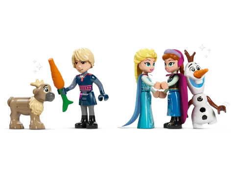 Конструктор LEGO Disney 43244 Ледяной дворец Эльзы