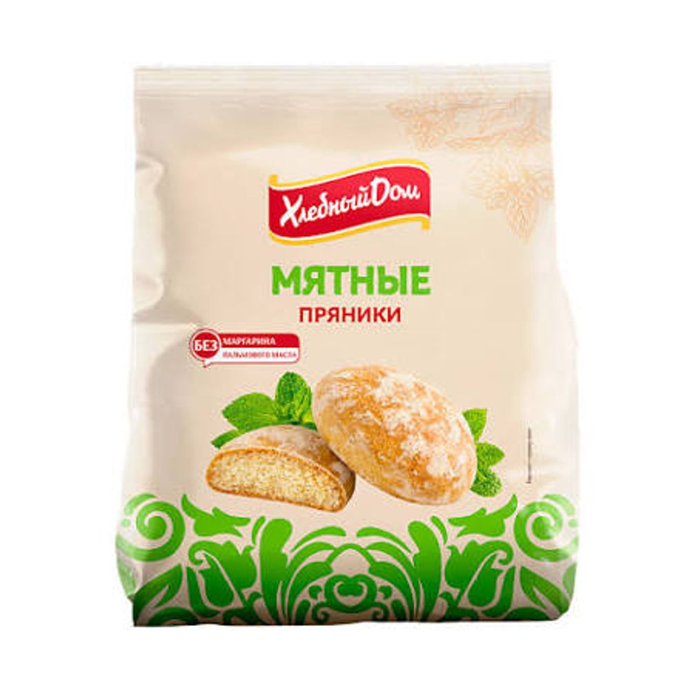 Пряники Хлебный дом мятные 300 г