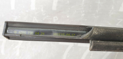 Молдинг двери задней правой Mercedes C (W205) 14-23 Б/У Оригинал A2057300424