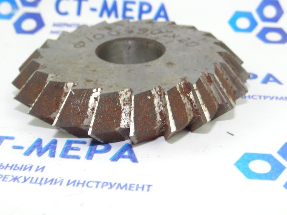 Фреза дисковая двухугловая симметричная 100х20х27мм, 90° Z=22 ( следы экспл)