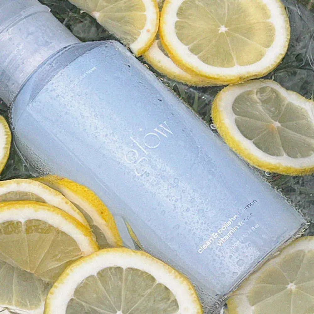 GLOW [Повредилась упаковка] Clean & Polish Lemon Vitamin Toner (300 мл)