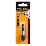 TOLSEN (TT77863) Держатель вставок (бит) 1/4", 60 мм, с фиксатором, для шуруповерта