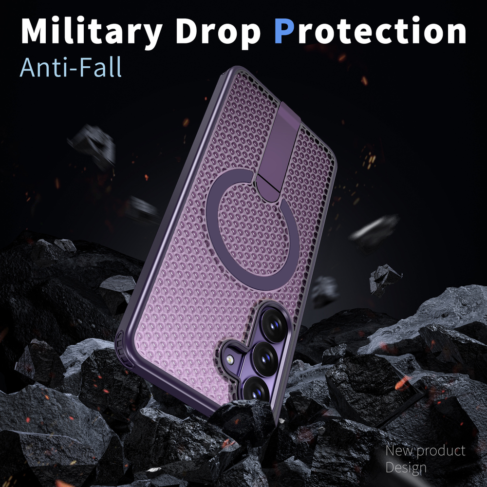 Прозрачный чехол Mesh Pro Magnetic Case для Samsung Galaxy S26+