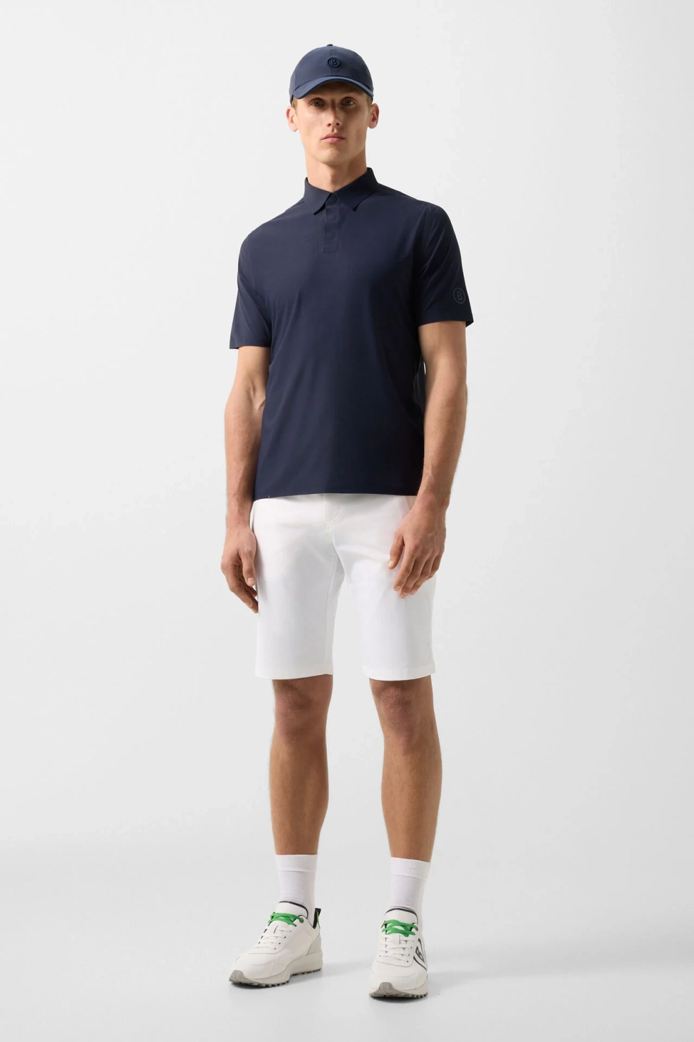 Рубашка-поло BOGNER GOLF CASIMIR1 в синем цвете