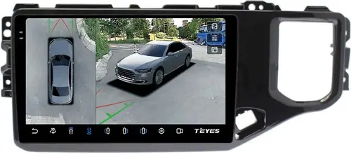 Магнитола для Chery Tiggo 4 2018+ - Teyes CC3-2K-360 на Android 10, Быстрая, 2K QLED, CarPlay, 4G SIM-слот, 4 камеры в комплекте