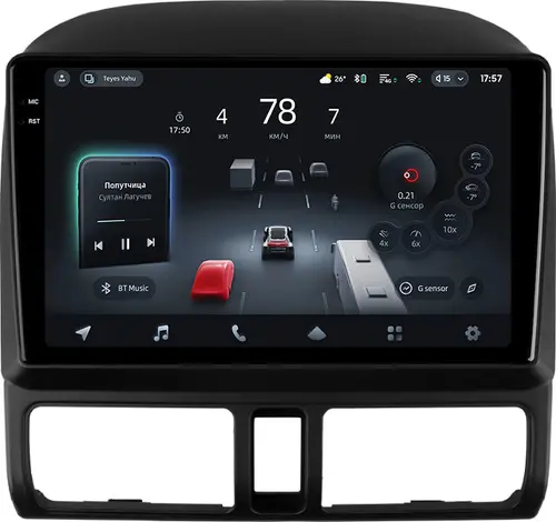 Магнитола для Honda CR-V 2 2000-2006 - Teyes CC4-PRO монитор 9.5" 2K QLED на Android 13, Быстрейшая, Snapdragon 778G, ИИ, CarPlay, DSP, 4G SIM-слот