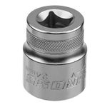Набор торцевых головок, трещотка 120 зубьев, 1/2", 1/4", CrV, 41 предмет Gross