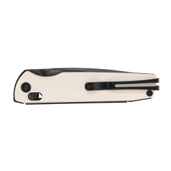 Нож складной SRM 258L-GT2 Terrier Black (140Cr Laminated, White G10)