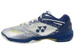 Мужские кроссовки для сквоша/бадминтона Yonex Power Cushion 65 Z VA Wide - silver/navy