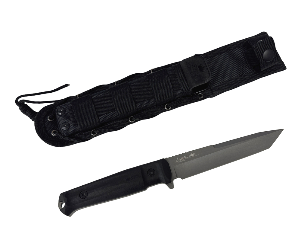Нож тактический Aggressor AUS-8 TacWash, Kizlyar Supreme, 4650065057103