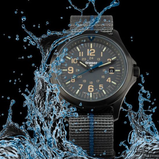 Швейцарские тактические часы Traser P67 Officer Pro Grey 111071