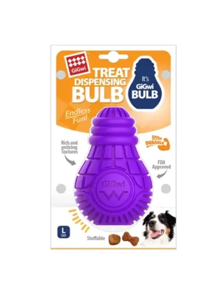 GIGWI Bulb Rubber Игрушка для собак Резиновая лампочка 12 см