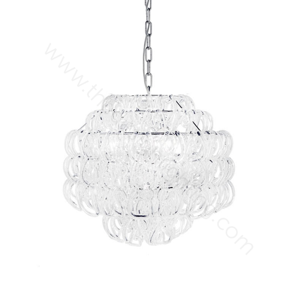 Pendant design lamp Giogali SP 50 by Vistosi (White)