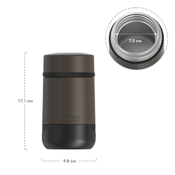 Термос для еды Thermos GUARDIAN TS-3029 BK (0,5 литра), коричневый