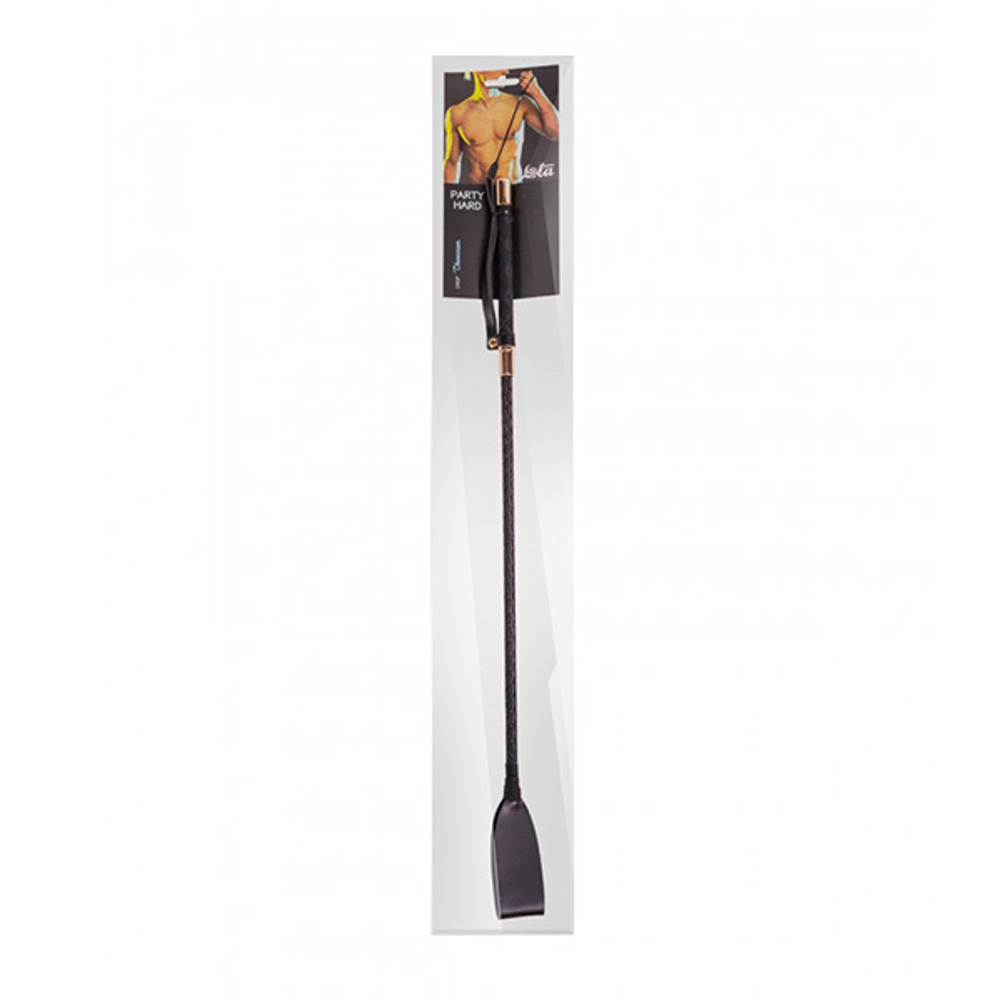 Черный стек 44,7см Lola Games Crop Party Hard Obsession Black 1108-01lola