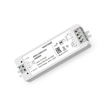 Диммер для монохромной светодиодной ленты 96W/192W 12/24V IP20 01114 белый DM02-DIM Maytoni