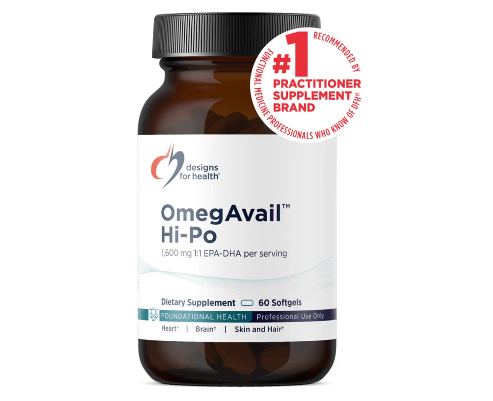 Designs For Health - OmegAvail Hi-Po 60 softgels
