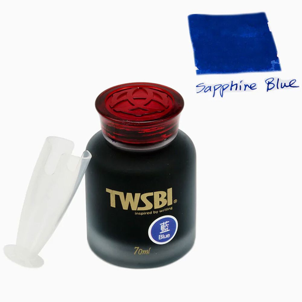 Синие чернила TWISBI для перьевых ручек во флаконе 70 мл (M2531170) 2