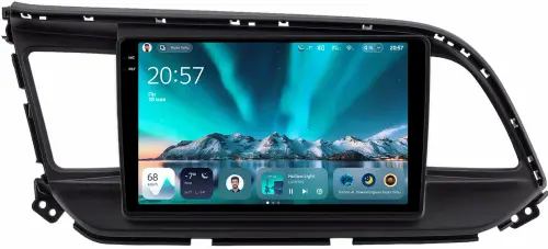 Магнитола для Hyundai Elantra 6 2018-2020 (без штатной КЗВ) - Teyes CC4 монитор 9.2" 2K QLED на Android 14, Быстрейшая, Snapdragon 680, DSP, CarPlay, 4G SIM-слот