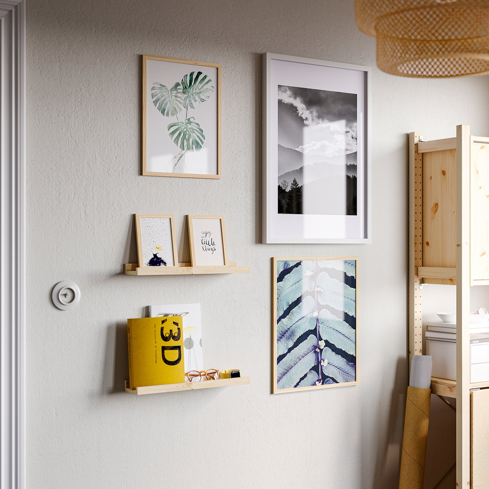 IKEA HÄCKHAGTORN  (ИКЕА ХЭКХАГТОРН)  -  Рамка - сосна 21x30 см