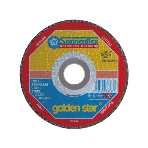 Отрезной диск по нержавейке Golden Star 125x1x22,23 AS60 QBF Sonnenflex 76707