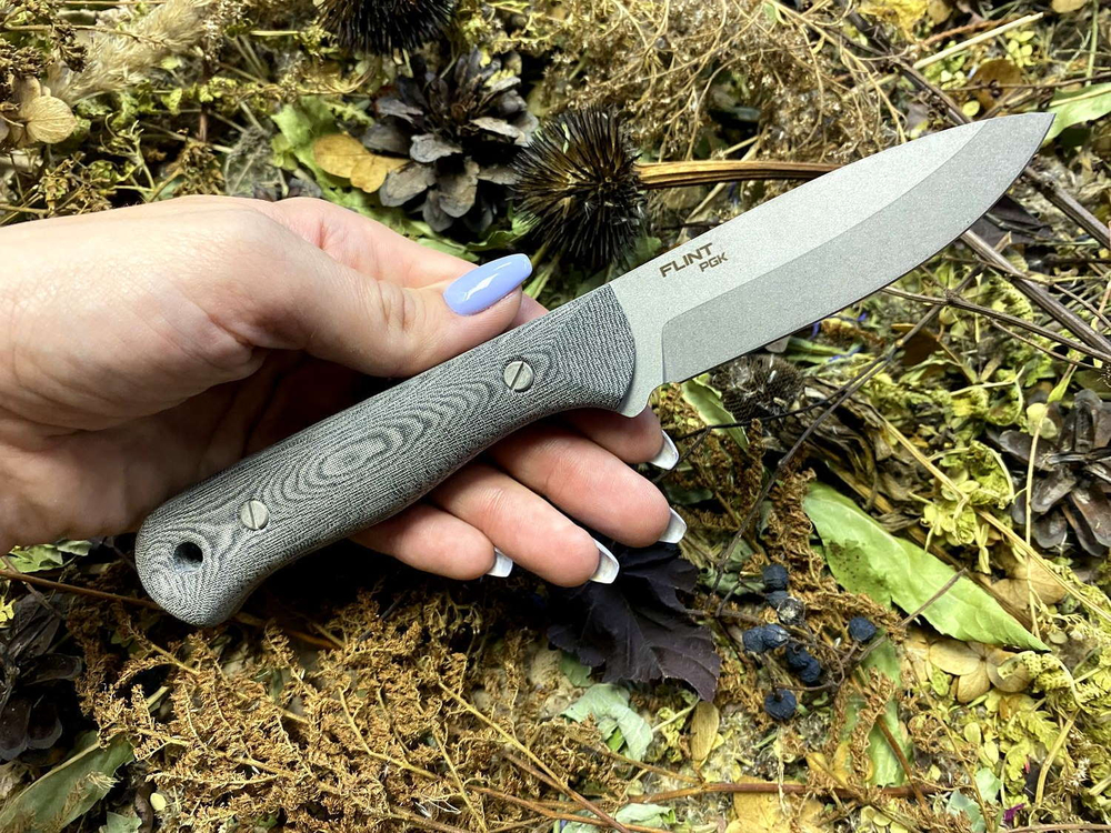 Тактический нож N.C. Custom FLINT, сталь PGK, S/W