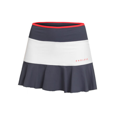 Женская теннисная юбка Endless Lace Skirt Women - Blue, White