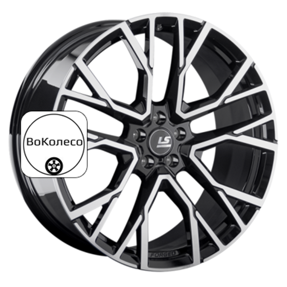 10,5x22/5x112 ET43 D66,6 LS FG07 BKF (конус, C570) LS Forged