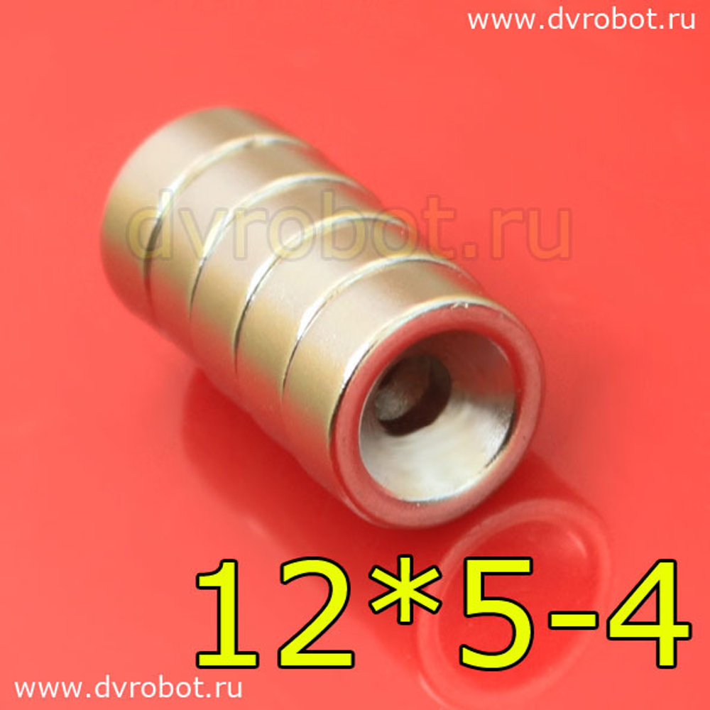 Неодимовый магнит 12х5-4 мм