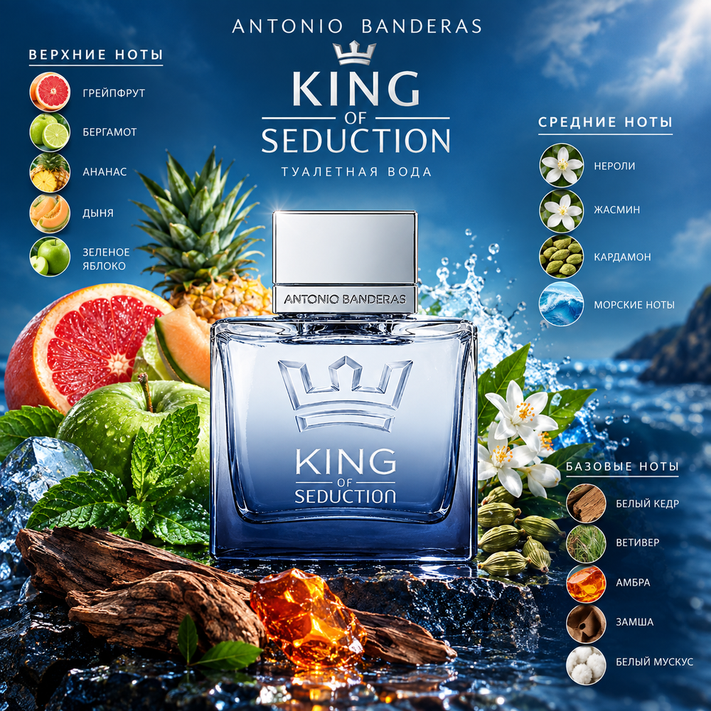 Antonio Banderas King of Seduction туалетная вода
