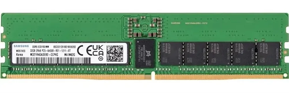 M321R4GA3EB2-CCP, Модуль памяти Samsung DDR5 6400 RDIMM 32G M321R4GA3EB2-CCP, Модуль памяти Samsung DDR5 6400 RDIMM 32G