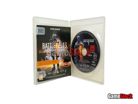 PS3 Battlefield 3 (Б/У, Полностью на русском языке, BLES-01275)