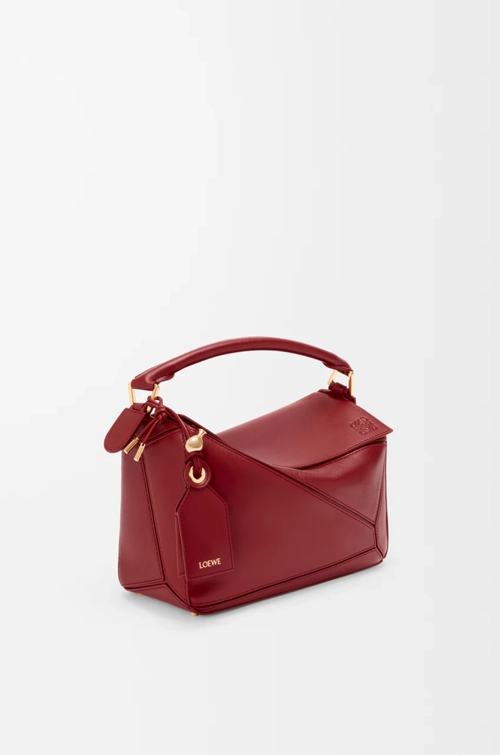 Loewe Маленькая сумка натуральной кожи, красный