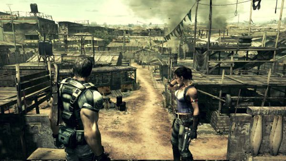 Resident Evil 5 (INCLUDES ALL DLC) (диск для PS4, полностью на английском языке)