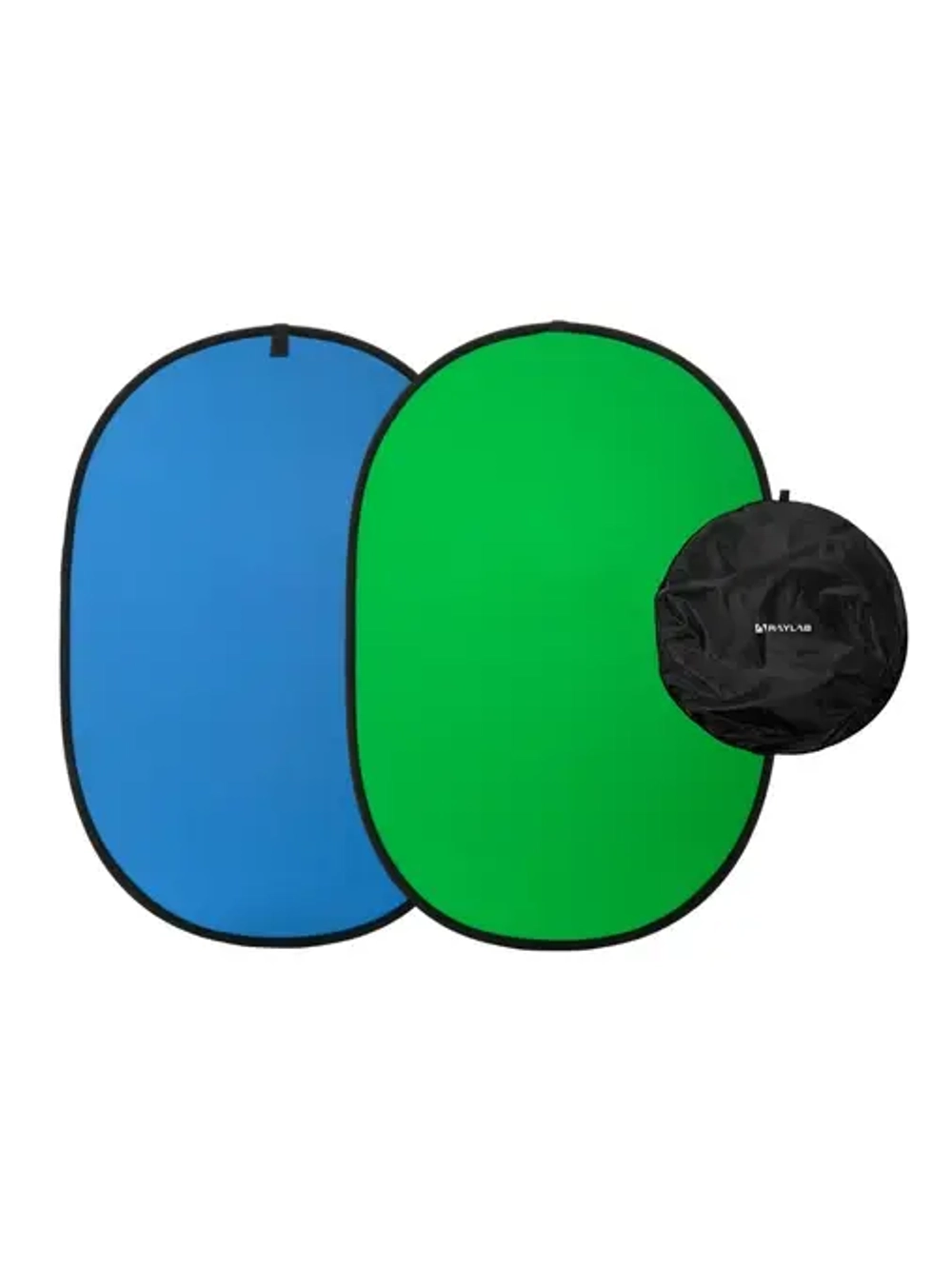 Фон складной Raylab RF-12 хромакей муслиновый Green/Blue 150*200см (зеленый/синий)