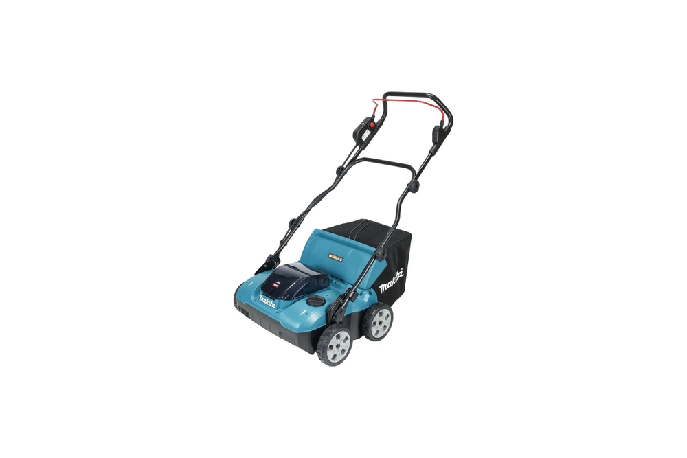 Скарификатор-аэратор аккумуляторный Makita XGT 40vMAX, 1700Вт, 38см, 18 ступеней, -12/+5мм, травосборник 50л UV001GZ