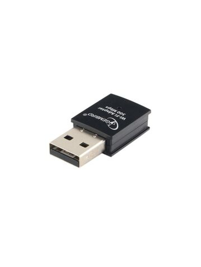 Gembird Сетевой адаптер WiFi 300 Мбит, мини, USB, 802.11b/g/n, RTL8192EU (WNP-UA-005)