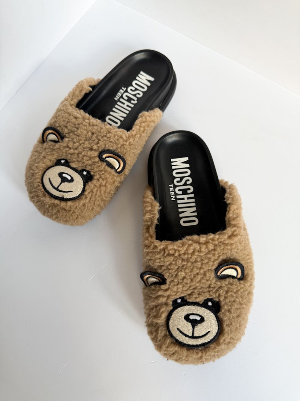 Меховые тапки Moschino, 33